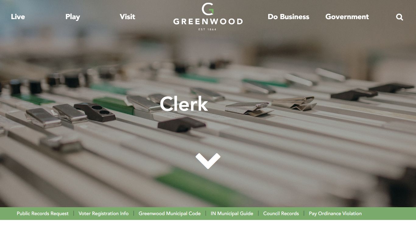 Clerk | Greenwood, IN